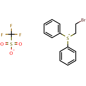(2-Bromoethyl)diphenylsulfonium trifluoromethanesulfonate