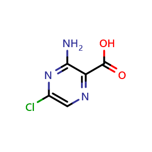 3-Amino-5-chloropyrazine-2-carboxylic acid