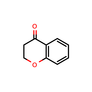 Chemical structure of 4-Chromanone , CAS 491-37-2, AChemBlock W161876