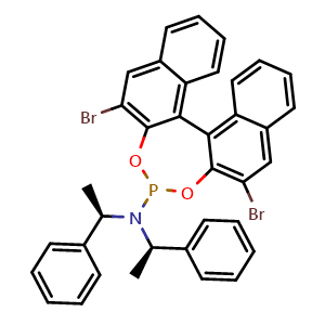 (11bS)-2,6-Dibromo-N,N-bis((R)-1-phenylethyl)dinaphtho[2,1-d:1',2'-f][1,3,2]dioxaphosphepin-4-amine
