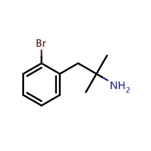 1-(2-Bromophenyl)-2-methylpropan-2-amine