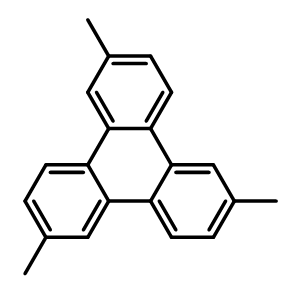 Chemical structure of 2,6,10-Trimethyltriphenylene , CAS 111799-94-1, AChemBlock W161940
