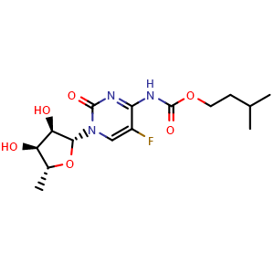 5'-Deoxy-5-fluoro-N4-(isopentyloxycarbonyl)cytidine (Capecitabine impurity)