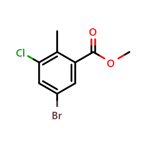 Methyl 5-bromo-3-chloro-2-methylbenzoate