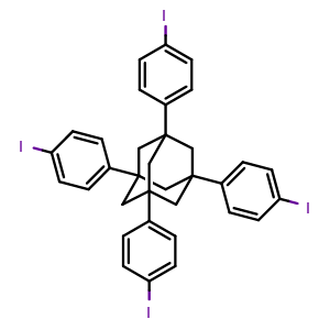 1,3,5,7-tetrakis(4-iodophenyl)adamantane