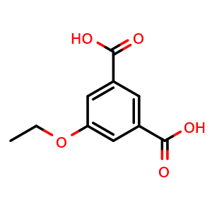 Chemical structure of 5-Ethoxyisophthalic acid , CAS 203626-61-3, AChemBlock W162099