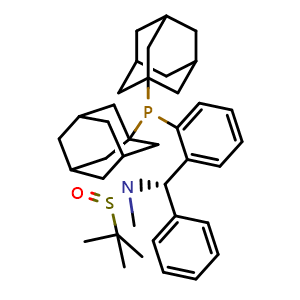 [S(R)]-N-[(S)-[2-(Diadamantanphosphino)phenyl]phenylmethyl]-N,2-dimethyl-2-propanesulfinamide