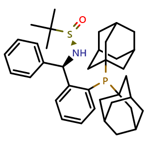 [S(R)]-N-[(R)-[2-(Diadamantanphosphino)phenyl]phenylmethyl]-2-methyl-2-propanesulfinamide