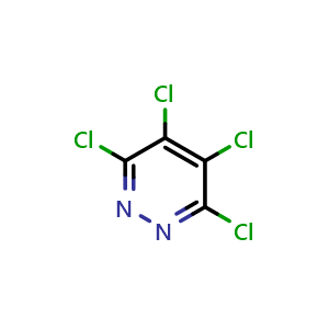 Chemical structure of Perchloropyridazine , CAS 20074-67-3, AChemBlock W162183