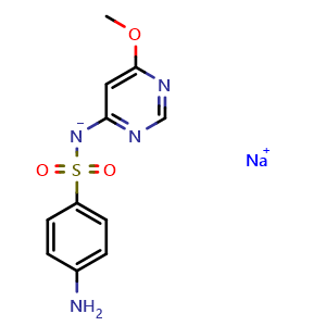 Sodium ((4-aminophenyl)sulfonyl)(6-methoxypyrimidin-4-yl)amide