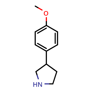 3-(4-Methoxyphenyl)pyrrolidine