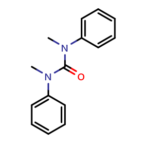 Chemical structure of 1,3-Dimethyl-1,3-diphenylurea , CAS 611-92-7, AChemBlock W162348