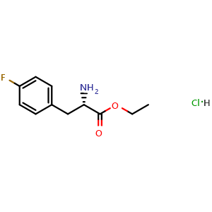 (S)-Ethyl 2-amino-3-(4-fluorophenyl)propanoate hydrochloride