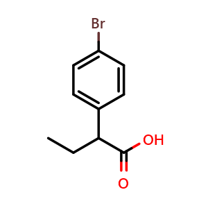 2-(4-Bromophenyl)butanoic acid
