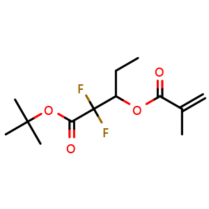 tert-Butyl 2,2-difluoro-3-(methacryloyloxy)pentanoate
