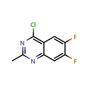 4-Chloro-6,7-difluoro-2-methylquinazoline