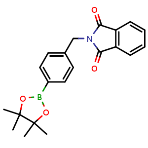 2-(4-(4,4,5,5-Tetramethyl-1,3,2-dioxaborolan-2-yl)benzyl)isoindoline-1,3-dione