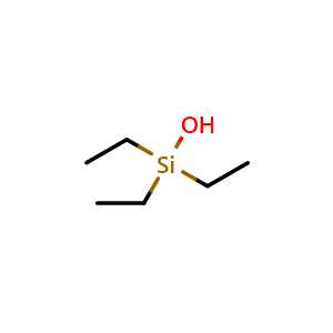 Chemical structure of Triethylsilanol , CAS 597-52-4, AChemBlock W162510