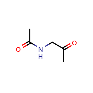 Chemical structure of N-(2-Oxopropyl)acetamide , CAS 7737-16-8, AChemBlock W162517