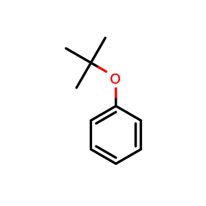 Chemical structure of tert-Butoxybenzene , CAS 6669-13-2, AChemBlock W162536