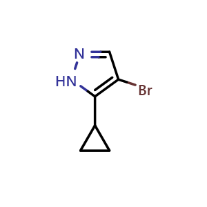4-Bromo-5-cyclopropyl-1H-pyrazole