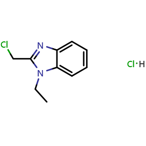 2-(Chloromethyl)-1-ethyl-1H-benzo[d]imidazole hydrochloride