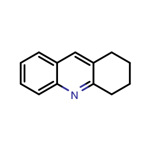 Chemical structure of 1,2,3,4-Tetrahydroacridine , CAS 3295-64-5, AChemBlock W162893
