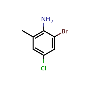 2-bromo-4-chloro-6-methylaniline