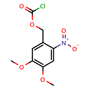 4,5-Dimethoxy-2-nitrobenzyl carbonochloridate