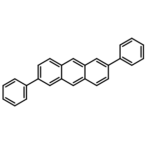 Chemical structure of 2,6-Diphenylanthracene , CAS 95950-70-2, AChemBlock W162944