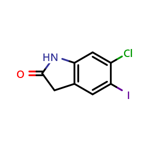 6-Chloro-5-iodoindolin-2-one
