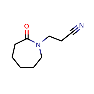 3-(2-Oxoazepan-1-yl)propanenitrile