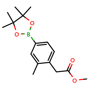 Methyl 2-(2-methyl-4-(4,4,5,5-tetramethyl-1,3,2-dioxaborolan-2-yl)phenyl)acetate