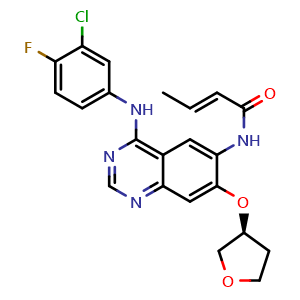 (S,E)-N-(4-((3-Chloro-4-fluorophenyl)amino)-7-((tetrahydrofuran-3-yl)oxy)quinazolin-6-yl)but-2-enamide (Afatinib Impurity)