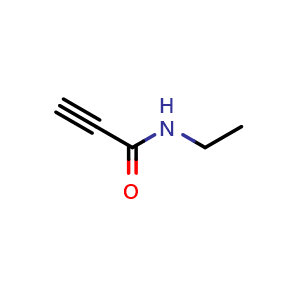 Chemical structure of N-ethylprop-2-ynamide , CAS 2682-33-9, AChemBlock W163277
