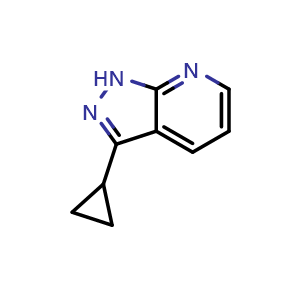 3-Cyclopropyl-1H-pyrazolo[3,4-b]pyridine