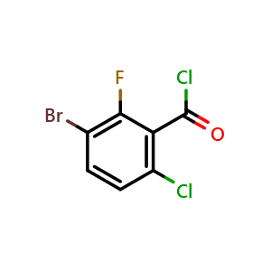 3-Bromo-6-chloro-2-fluorobenzoyl chloride
