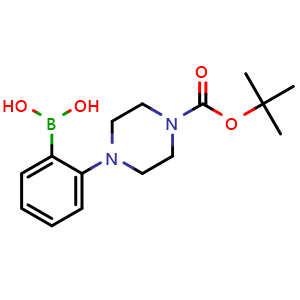 2-[4-(tert-Butoxycarbonyl)piperazine-1-yl]phenylboronic acid