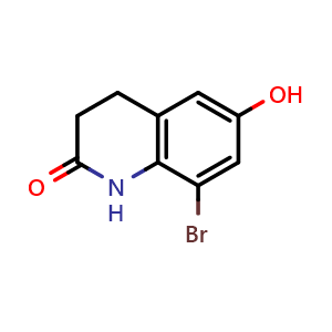 8-Bromo-6-hydroxy-3,4-dihydroquinolin-2(1H)-one