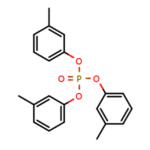 Chemical structure of Tri-m-tolylphosphate , CAS 563-04-2, AChemBlock W163619
