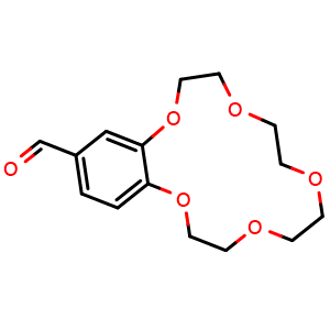 2,3,5,6,8,9,11,12-octahydrobenzo[b][1,4,7,10,13]pentaoxacyclopentadecine-15-carbaldehyde