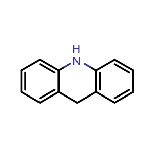 Chemical structure of 9,10-Dihydroacridine , CAS 92-81-9, AChemBlock W163741