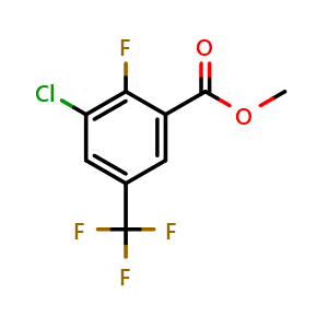 Methyl 3-chloro-2-fluoro-5-(trifluoromethyl)benzoate