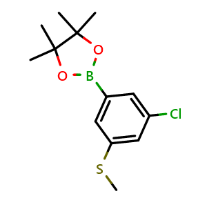 2-(3-chloro-5-(methylthio)phenyl)-4,4,5,5-tetramethyl-1,3,2-dioxaborolane