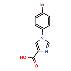 1-(4-Bromophenyl)-1H-imidazole-4-carboxylic acid