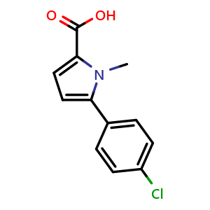 5-(4-Chlorophenyl)-1-methyl-1H-pyrrole-2-carboxylic acid