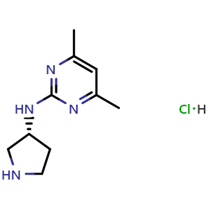 (R)-4,6-Dimethyl-N-(pyrrolidin-3-yl)pyrimidin-2-amine hydrochloride