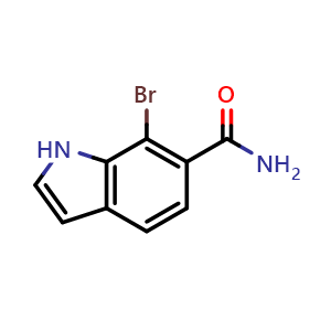 7-Bromo-1H-indole-6-carboxamide