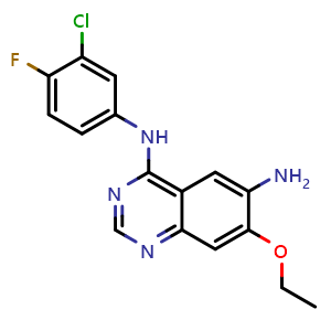 N4-(3-Chloro-4-fluorophenyl)-7-ethoxyquinazoline-4,6-diamine (Afatinib Impurity)