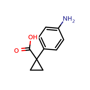 1-(4-Aminophenyl)cyclopropanecarboxylic acid